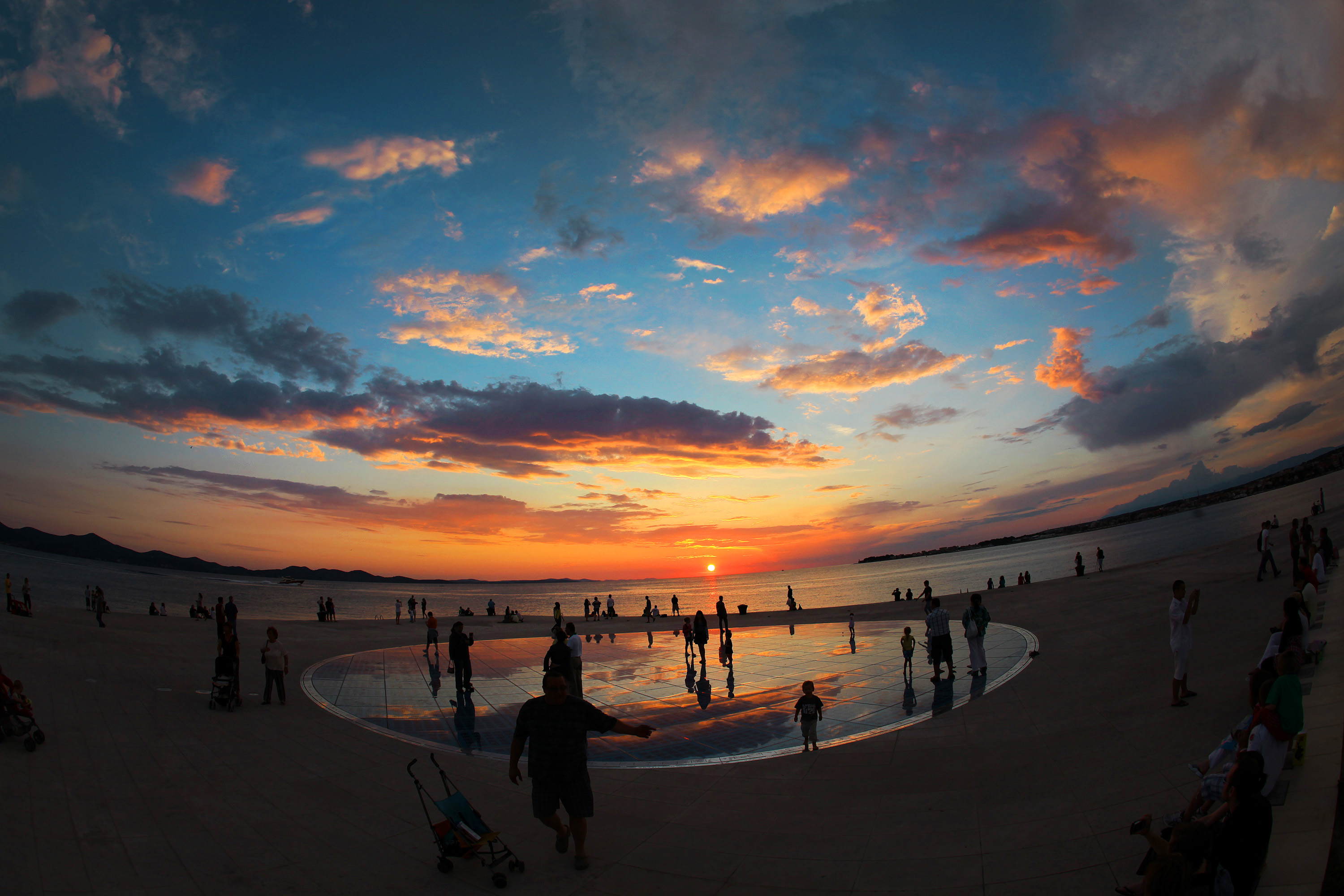 la visite à pied de Zadar